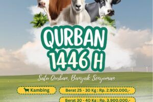 Qurban 1446 H bersama Berdikari Foundation: Satu Qurban, Banyak Senyuman